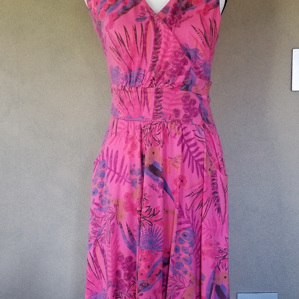 Sz S/M Fresh Produce sleeveless dress